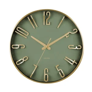 Darmowy zwrot Zegar ścienny ELEVATED GLAM, Ø 35,5 cm