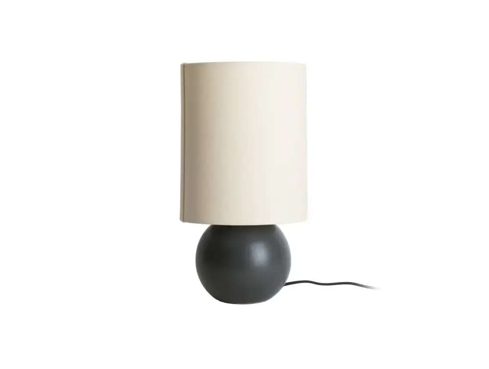 Lampa stołowa ALMA, płócienny abażur, Ø 16 cm Bestseller