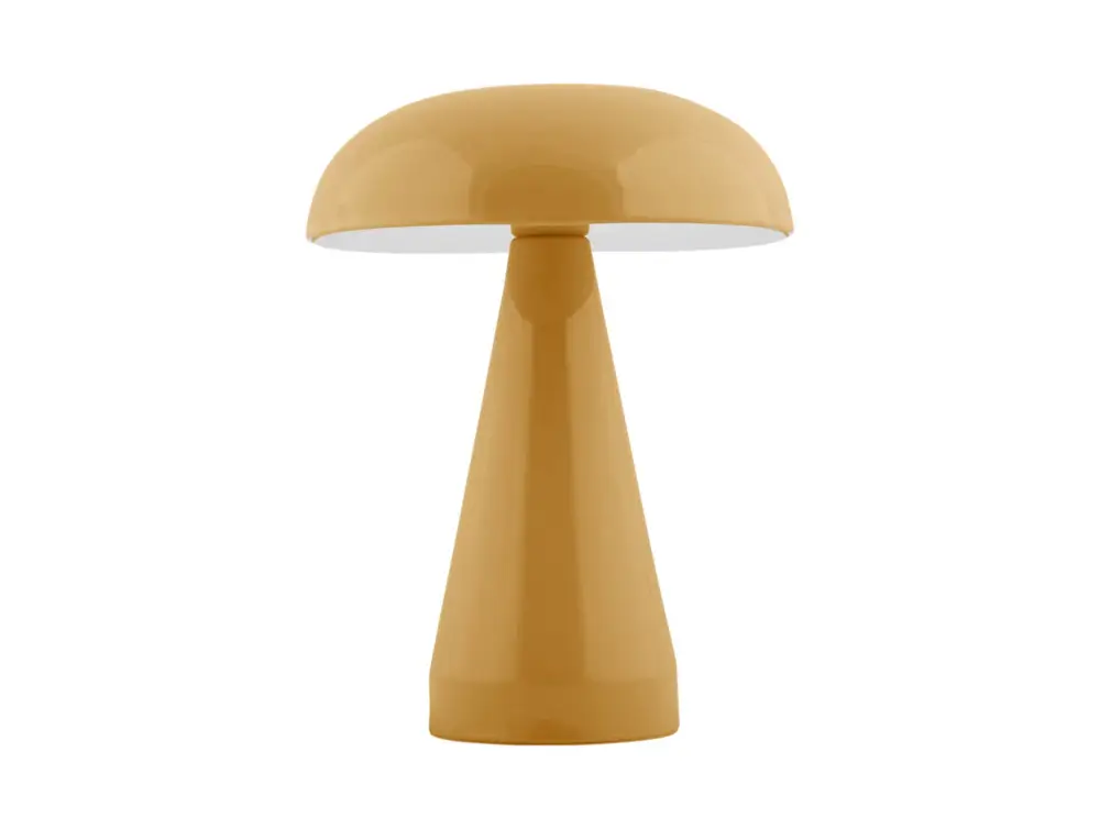 Lampa stołowa grzybek LED RACHEL, bezprzewodowa, Ø 15,5 cm Hit sprzedaży
