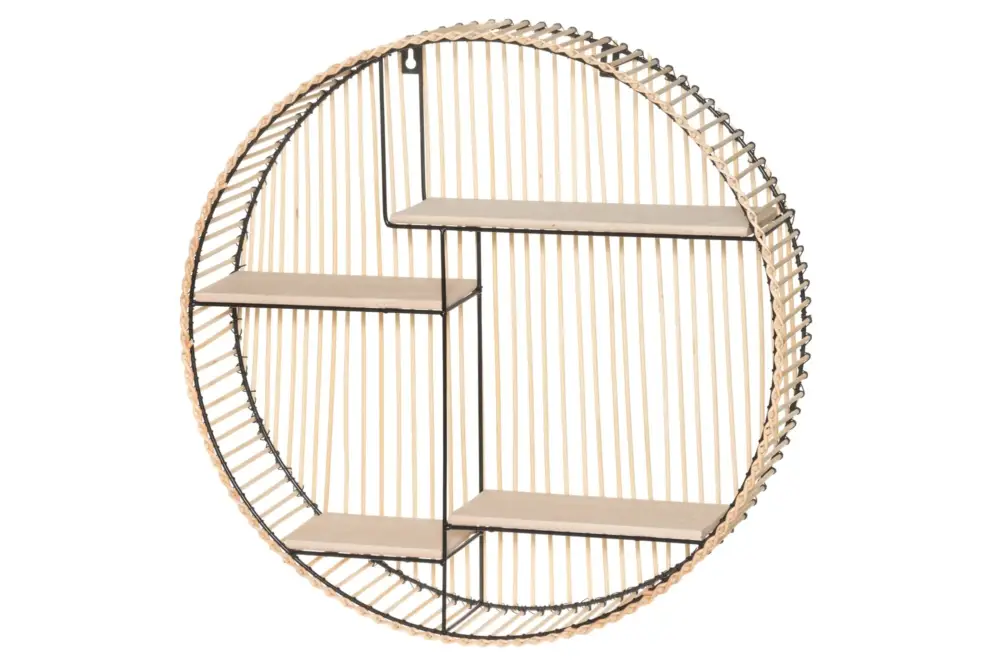 Rattanowa półka ścienna, Ø 50 cm Tylko dziś