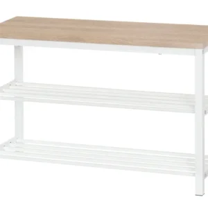 Hit sprzedaży Półka na buty z ławką, 30 x 80 x 51 cm