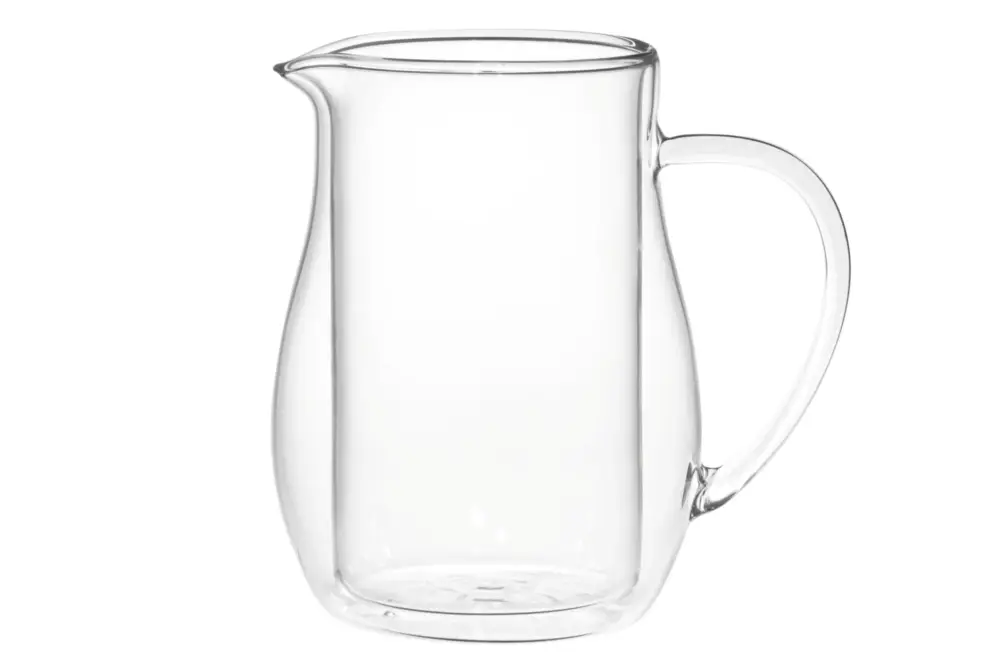 Niska cena Szklany dzbanek z podwójną ścianką, 700 ml