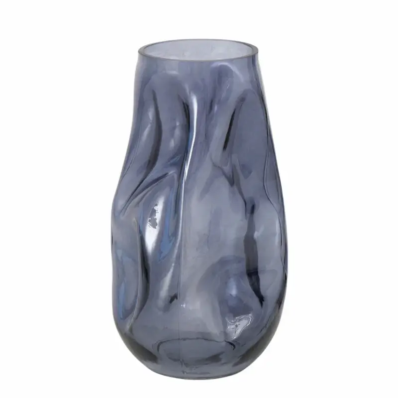 Wazon szklany LOJIN, metaliczny odcień, 27,8 cm Popularny