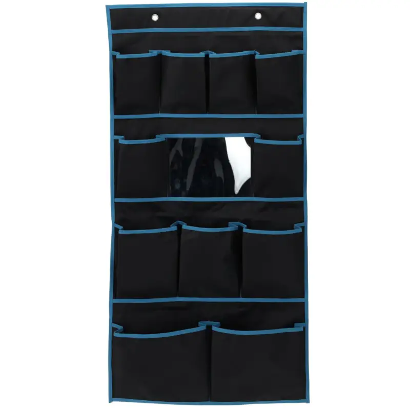Organizer tekstylny z lusterkiem na drzwi, 11 kieszeni Oferta limitowana