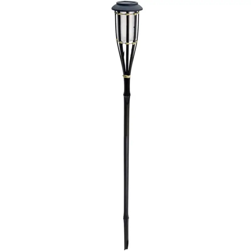 Bambusowa lampa solarna pochodnia, 65 cm Kup online