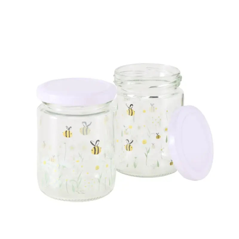 Słoiczki na miód HONEY, 2 sztuki x 240 ml Dostępne od ręki