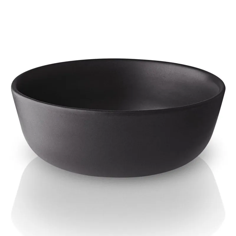 Salaterka NORDIC KITCHEN 400 ml, czarna, kamionka, Eva Solo Dostępne od ręki