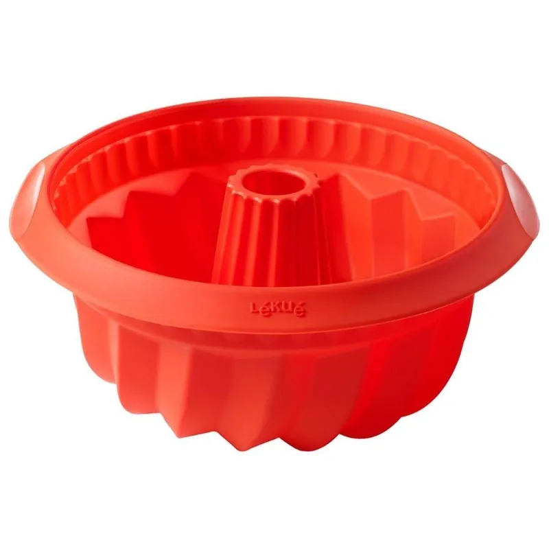 Forma do babki 22 cm, czerwony, silikon, Lékué Bestseller
