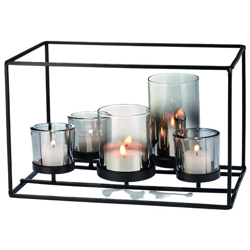 Bestseller Świecznik na tealighty YORK 30 cm, na 5 tealightów,, Philippi