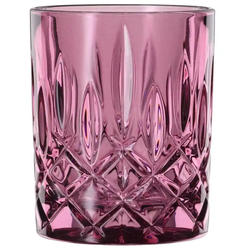 Bezpieczna płatność Szklanki do whisky NOBLESSE COLORS, zestaw 2 sztuk, 295 ml, jagodowe, Nachtmann