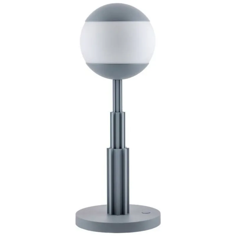 Niska cena LED lampa stołowa AR04 47 cm, szara, Alessi