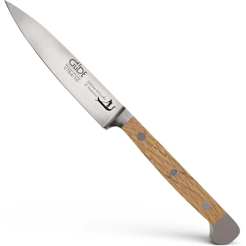 Wysoka jakość Nóż do szpikowania ALPHA BRICOLE DI VENEZIA 10 cm, brązowy, Güde