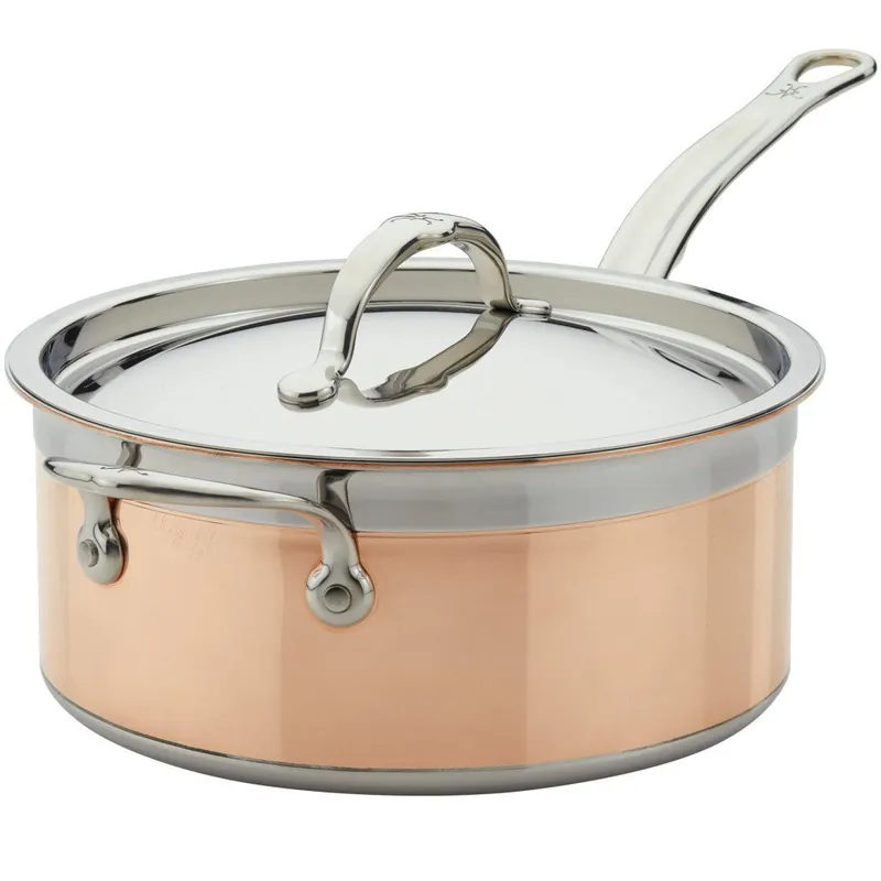 Rondel COPPERBOND 22 cm, 3,8 l, miedź, Hestan Wybór klientów