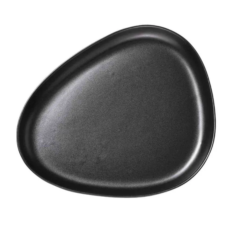 Półmisek KRZYWA 35 cm, czarny, kamionka, LIND DNA Oferta