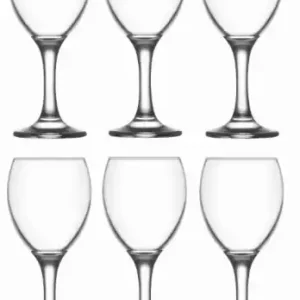 Nowość LAV EMPIRE Kieliszki Do Wina Wody Komplet 6 Szt. Zestaw Kieliszków 245 ml