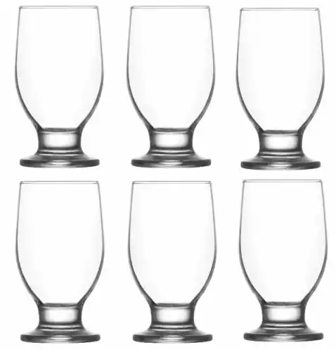 LAV RENA Zestaw Komplet 6 Szklanek Do Napojów Wody Piwa SZKLANKI 305 ml Do wyczerpania zapasów