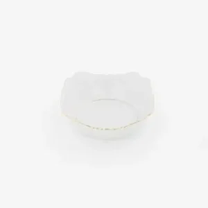 Dodaj do koszyka Salaterka kwadratowa 17 cm Rococo Złota Linia Ćmielów
