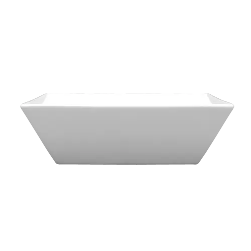 LUBIANA CLASSIC Salaterka Na Przekąski Biała Miska Kwadratowa 23 cm Darmowa dostawa