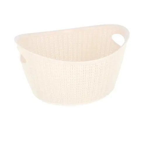 Koszyk Knit Owalny Biały Ucsan 9 l Wyjątkowa oferta