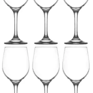 LAV FAME Kieliszki Komplet 6 Szt. Kieliszków Do Wina Czerwonego 395 ml Ograniczona ilość