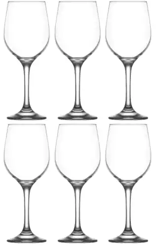 LAV FAME Kieliszki Komplet 6 Szt. Kieliszków Do Wina Czerwonego 395 ml Ograniczona ilość