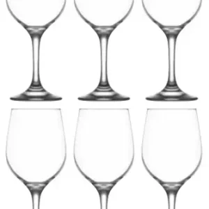 Cena promocyjna LAV FAME Kieliszki Do Wina Wody Komplet 6 Szt. Zestaw Kieliszków 6 x 480 ml