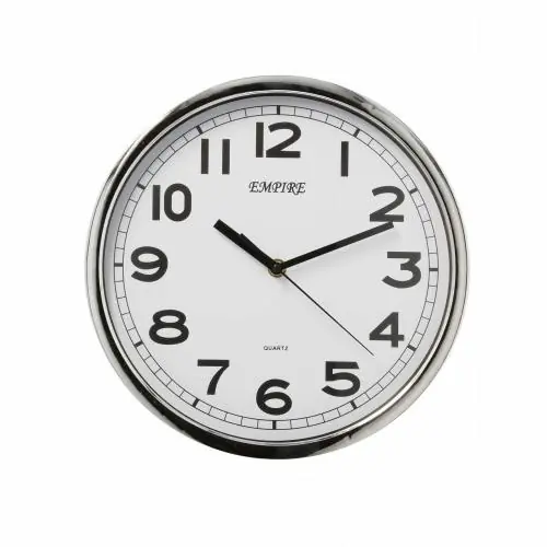 Zniżka LIVELLO Zegar ścienny plastikowy pływający sekundnik 28*28*4 cm