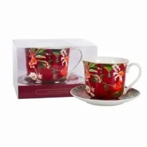 Niska cena LIVELLO FILIŻANKA JUMBO DO KAWY HERBATY ZESTAW ZE SPODKIEM 400 ML / 15,5 CM