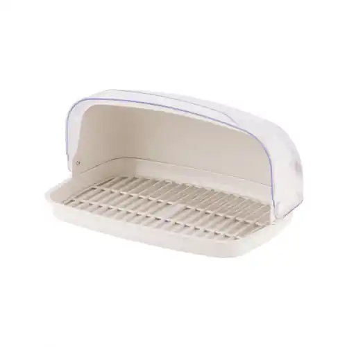 Super okazja Chlebak plastikowy zamykany 32 x 25 x 17 cm