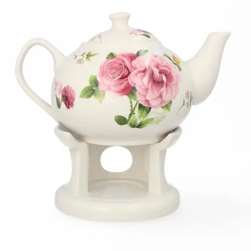 LIVELLO Czajnik dzbanek imbryk porcelanowy z podgrzewaczem herbatę 1000 ML Zamów dziś