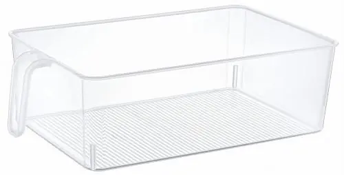 Organizer do lodówki spiżarni Clear Flexi 6l pojemnik na warzywa owoce Łatwy zwrot