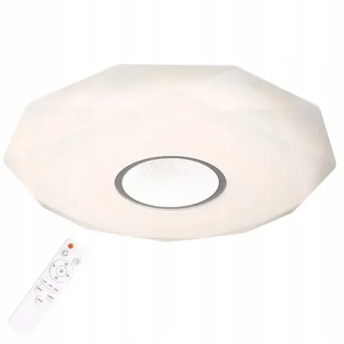 Wyprzedaż Plafon LED z pilotem Diamond 24W 2040lm 39cm