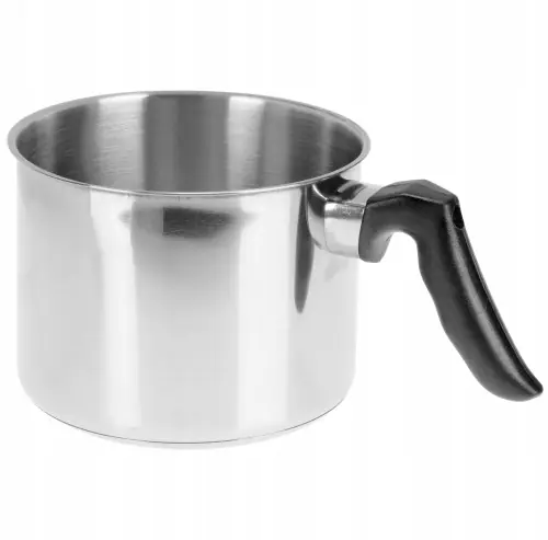 Hit sprzedaży Garnek do mleka nierdzewny z rączką 14cm 1,5l