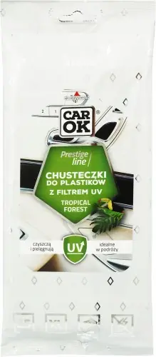 Chusteczki do plastiku kokpitu samochodowego z UV Sprawdź teraz