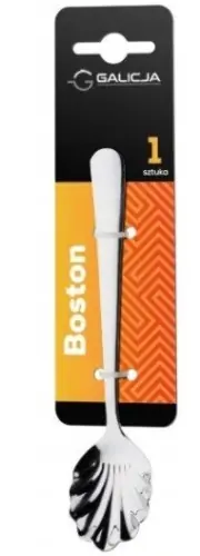 Łyżeczka do cukru Boston 1 szt. srebrna Niska cena