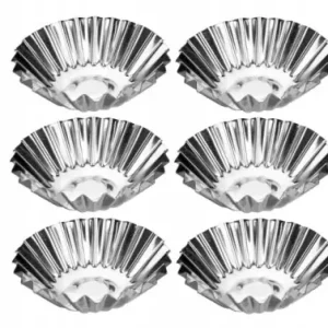 Foremki metalowe do babeczek i muffinek stal 6 szt Zamów dziś