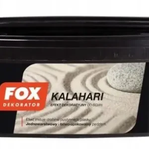 Taniej Fox Farba strukturalna ścienna Kalahari Sol 0001 1l
