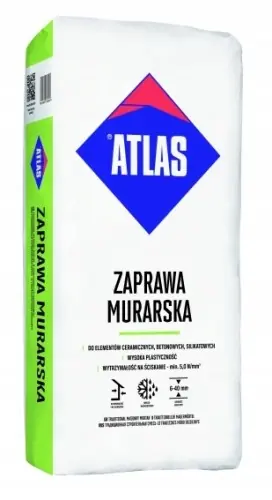 Dodaj do koszyka Atlas zaprawa murarska plastyczna 25kg