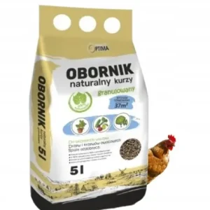 Popularny Obornik naturalny kurzy granulowany nawóz 5L