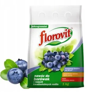 Florovit nawóz do borówek i roślin kwasolubnych 1 kg granulat Darmowy zwrot
