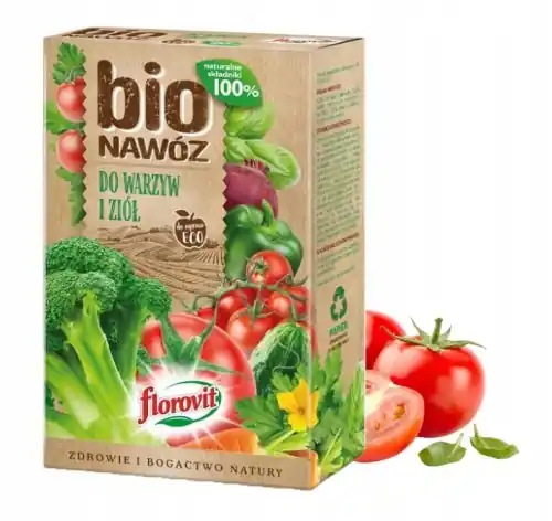 Nawóz Florovit do warzyw i ziół 1,1l naturalny granulowany Tani