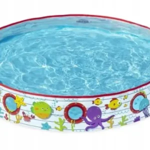 Ograniczona ilość Basen rozporowy dla dzieci wzór 152x25 cm okrągły 435l