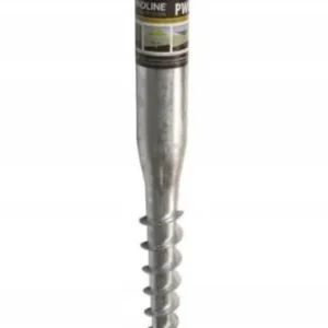 Podstawa słupa parasola stalowa 68x650mm świder Bezpieczne zakupy