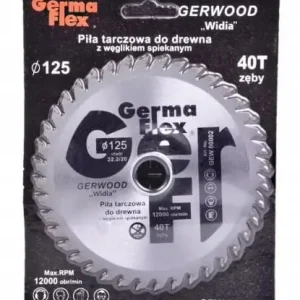 Tarcza do cięcia drewna 125x22,2mm 40z węglik spiekany Niska cena