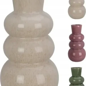 Super okazja Wazon dekoracyjny ceramiczny ozdobny 13 x 25cm 1szt