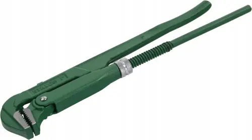 Wyjątkowa oferta Stalco klucz hydrauliczny CrV do rur i instalacji 90 stopni 1”