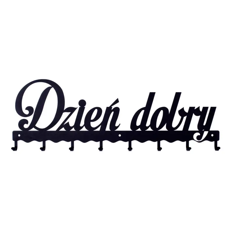 Taniej Wieszak ścienny Dzień dobry 01