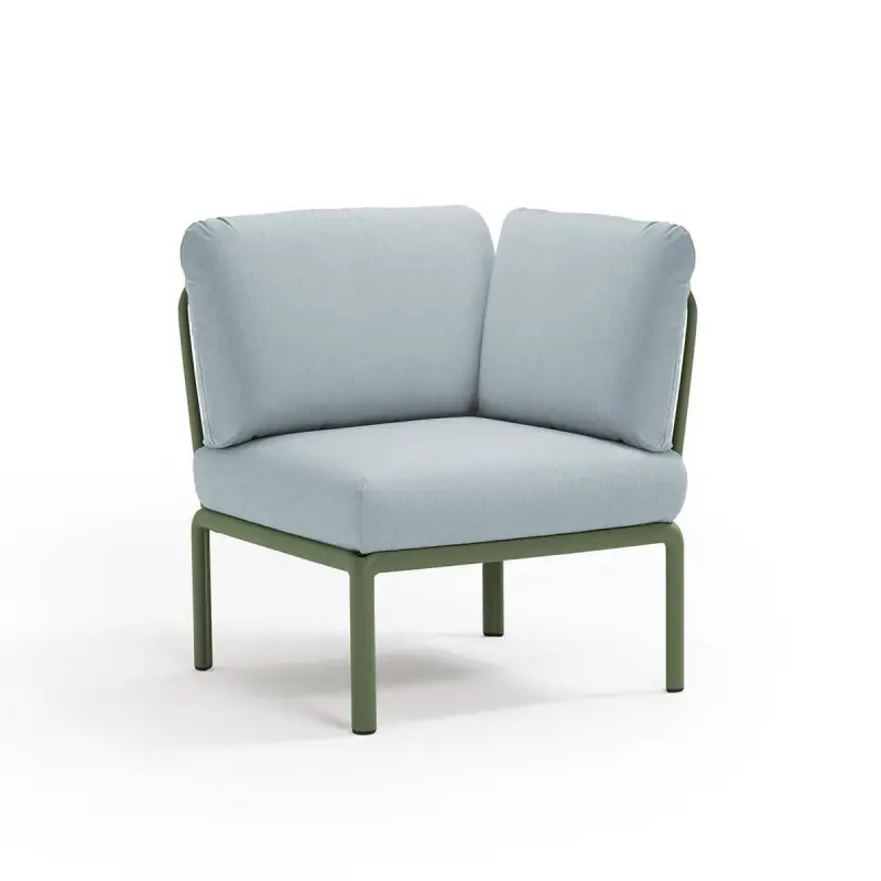 Cena promocyjna Nardi Sofa Komodo E. Angolo Agave-Ghiaccio
