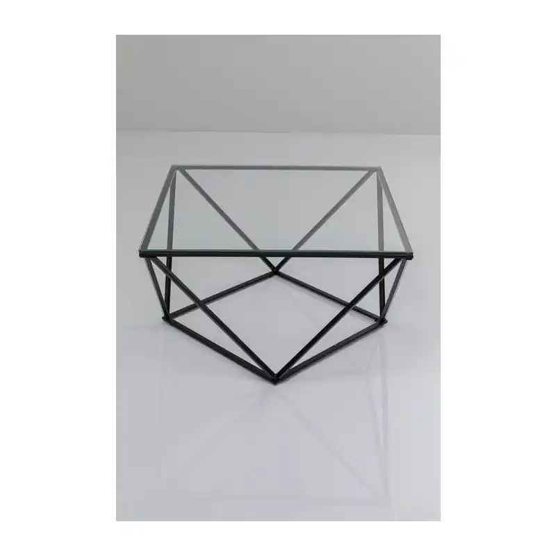 Stolik kawowy Cristallo Black 80x80cm Kare Tylko do końca tygodnia