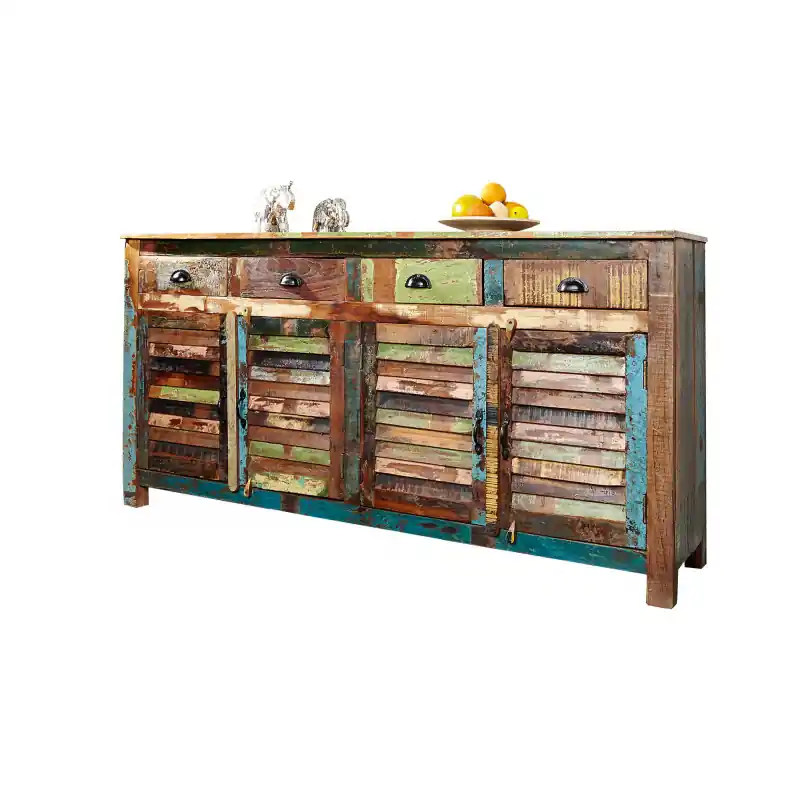 Komoda Jakarta 160cm recykling - Invicta Sprawdź teraz
